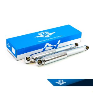 Stötdämpare universal, längd 290mm. Säljs parvis.