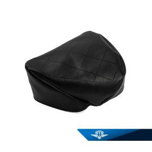 Sadelklädsel Monark & Crescent Compact. Från 1977-. Med rutmönster.