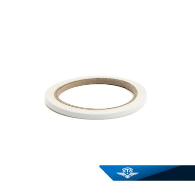 Stripe, tejp, vit, 10m/rulle.