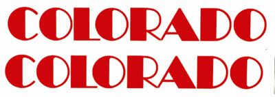 Tankdekaler Puch Colorado, säljs parvis.