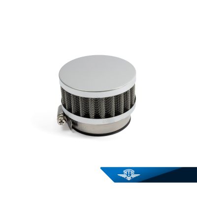 Luftfilter universal. Stort, runt. Anslutning 54mm.