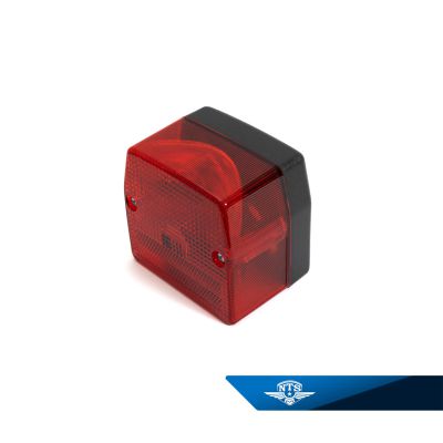 Baklyse med bromsljus. MCB, Hecules & universal. Passar bra på Transportmoped m.fl.