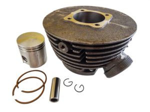 Cylinder Sachs 60cc, med 41mm kolv, fartvindskyld. Ø=119mm.