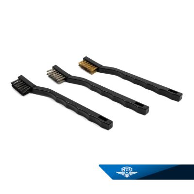 Stålborstar 3-pack, mindre modell.