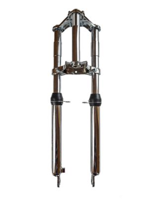 Framgaffel EBR Puch Maxi / Mustang Cross. Kromad modell.