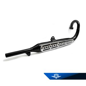 Avgassystem Suzuki AC50. Överliggande.