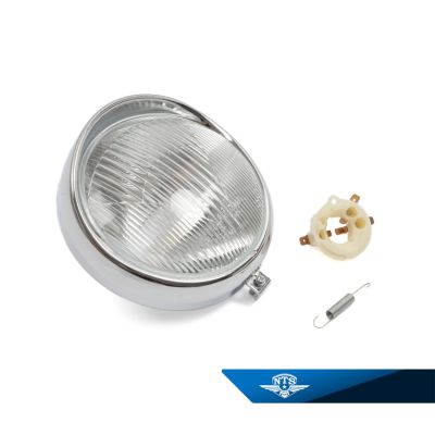 Lyktinsats för ZKW lykthus på Puch M50/125 cc