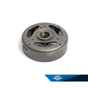 Svänghjul elektroniskt, medurs.