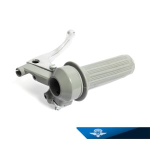 Gashandtag grå/grå. Arm massiv aluminium med kula. NTS-250.4, Grå/KS.