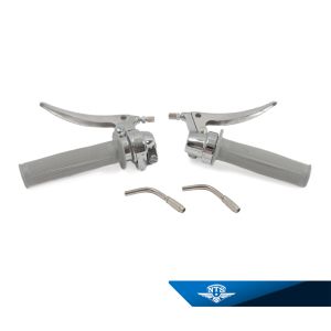 Reglagesats, Gas NTS-243 & 2-Växelhandtag NTS-643 Krom/KS Utförande Gashantag: