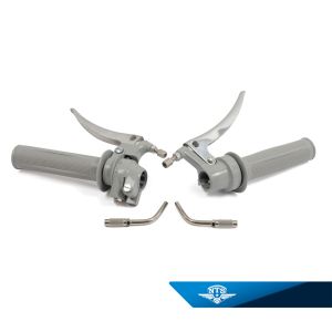 Reglagesats, Gas NTS-243 & 2-Växelhandtag NTS-643 Grå/KS