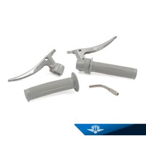 Reglagesats, Gas NTS-243 & Koppling NTS-213 Grå/KS