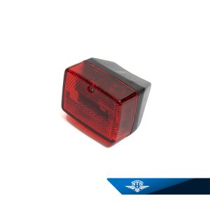 Baklyse svart/röd, universal  Monark & Crescent Compact m.fl.