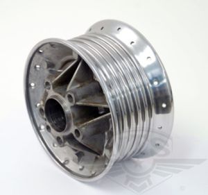 Nav Puch, fram och bak. Puch fullnav.