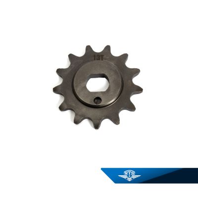 Framdrev Kreidler Florett, 3-växlad med 415 H kedja. 13 kugg.