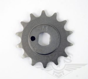 Framdrev Kreidler 4 & 5-växlad. 14 kugg, till 420 kedja.