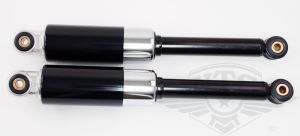 Stötdämpere Zündapp ZD svart/krom