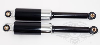 Stötdämpere Zündapp ZD svart/krom