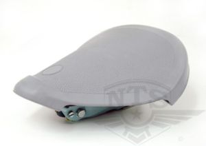 Gummisadel Kreidler, Puch & Zundapp. Grå.