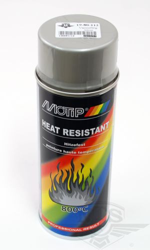 Värmefärg silver, 400ml.