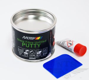 Glasfiberspackel, 250g.