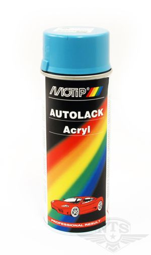 Färg, ljusblå. Puch DS50K Alabama