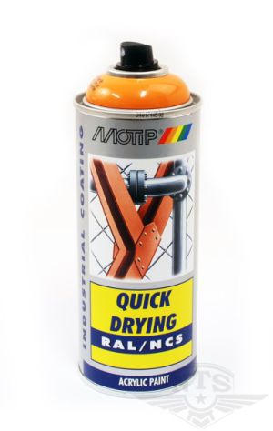 Färg, orange Kreidler. 400ml.