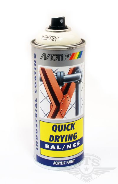 Färg, Beige 80, Puch. Hell-Elfenbein, Kreidler. 400ml.