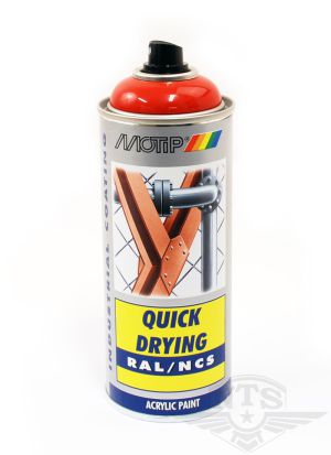 FÄRG, KORALLRÖD (400ML)