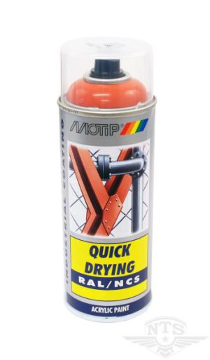 Färg, Mustang orange, nr 112. 400ml.