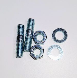 Pinnbultsats till avgasrör, Puch.