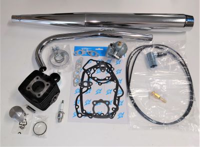 Trimkit Husqvarna Flinta, oportad 50cc cylinder. NTS cylinder.