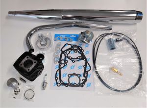 Trimkit Husqvarna Flinta, oportad 50cc cylinder. NTS cylinder.