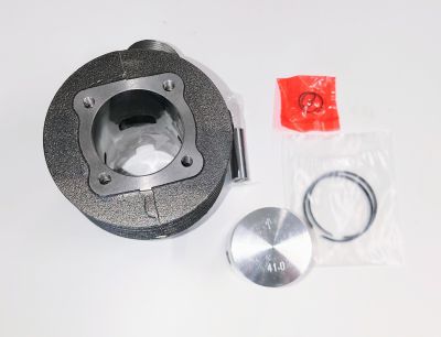 60cc cylinder till fläktkylda Sachs. Med 41mm kolv. Från NC Motorparts.