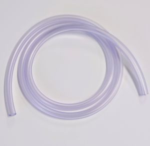 Bensinslang silikon, transparent, 1 meter, 5x8mm.