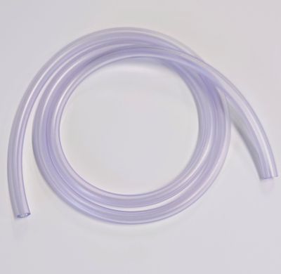 Bensinslang silikon, transparent, 1 meter, 5x8mm.