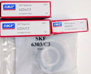 Kullagersats motor, Yamaha DT50MX. SKF.