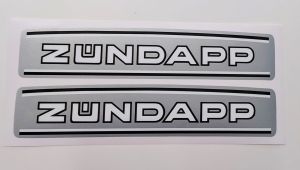 Tankdekaler Zundapp KS50, 529, 1978-80. Säljs parvis.