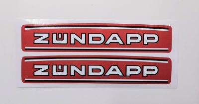 Tankdekaler Zundapp KS50, 529, 1978-80. Säljs parvis.