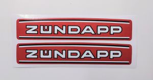 Tankdekaler Zundapp KS50, 529, 1978-80. Säljs parvis.