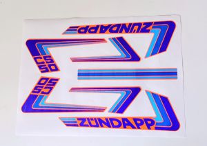 Dekalsats Zundapp CS50. 1980-82.