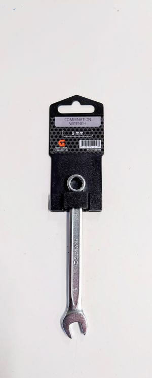 Ringnyckel, 9mm. 12 kants round corner.