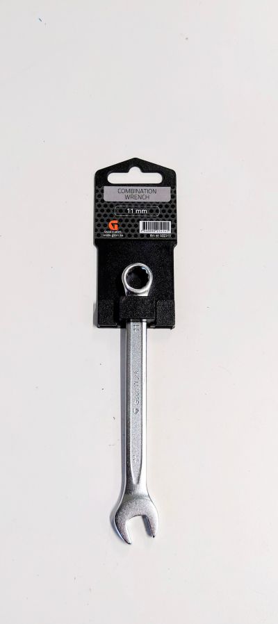 Ringnyckel, 11mm. 12 kants round corner.