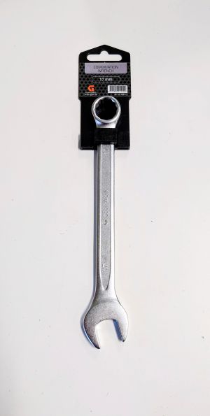 Ringnyckel, 17mm. 12 kants round corner.