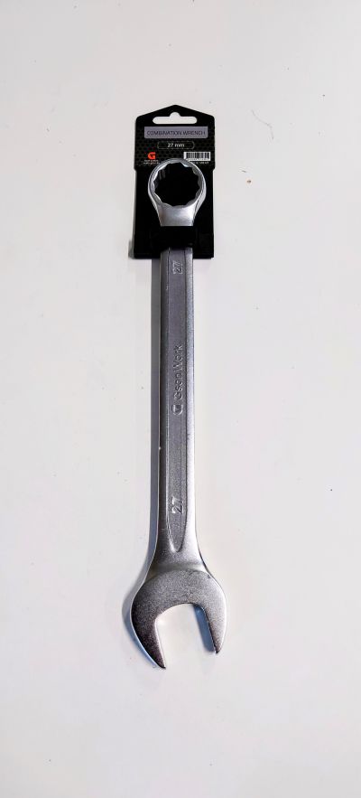 Ringnyckel, 27mm. 12 kants round corner.