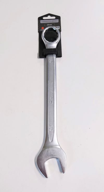 Ringnyckel, 29mm. 12 kants round corner.