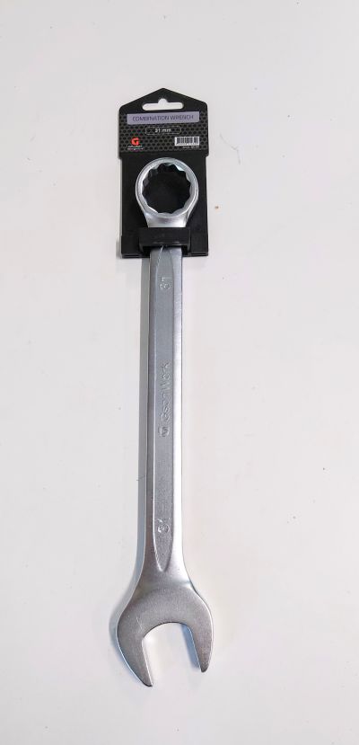 Ringnyckel, 31mm. 12 kants round corner.