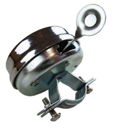 Ringklocka Zundapp, med emblem.