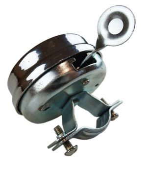 Ringklocka Zundapp, med emblem.