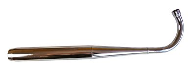 Avgassystem Zundapp KS50, Jamarcol. Open Flow 36/32mm, krom.